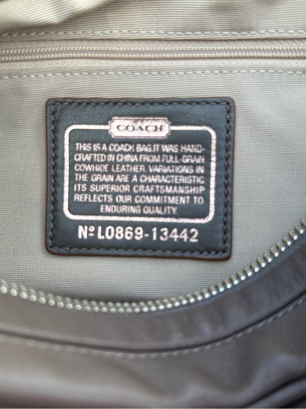 Coach Parker Shoulder Bag 13442 - Vintage Y2K NWOT - Picture 3 of 16